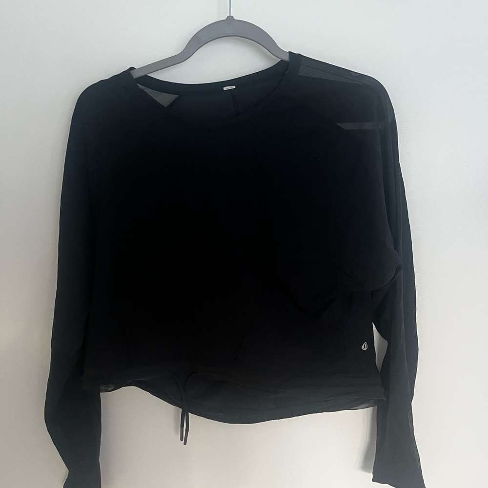 lululemon athletica Black Long Sleeve Top